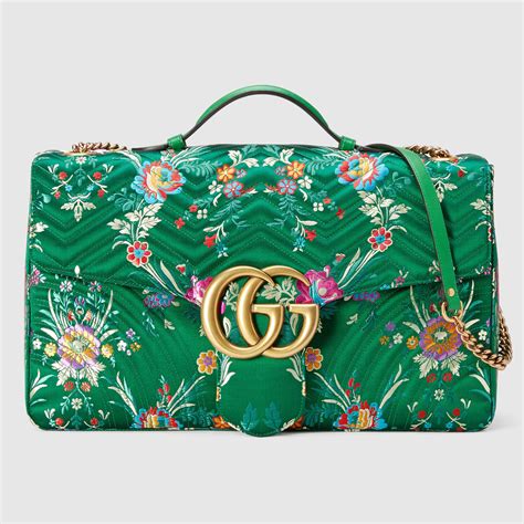 gucci marmont maxi floral|Gucci Marmont large camera bag.